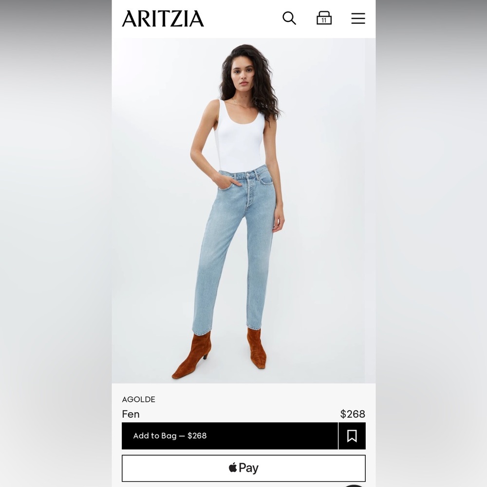 AGOLDE Fen Jeans